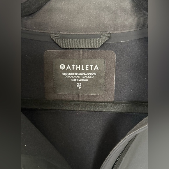 Athleta Glacier Soft-Shell Jacket XS Black - Picture 5 of 10
